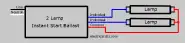 2 Lamp Parallel Ballast Wiring Diagram