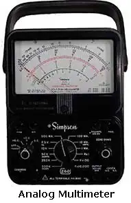 Analog Multimeter