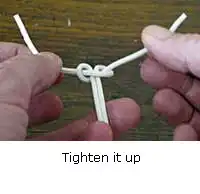 Tie Underwriters Knot Step 5